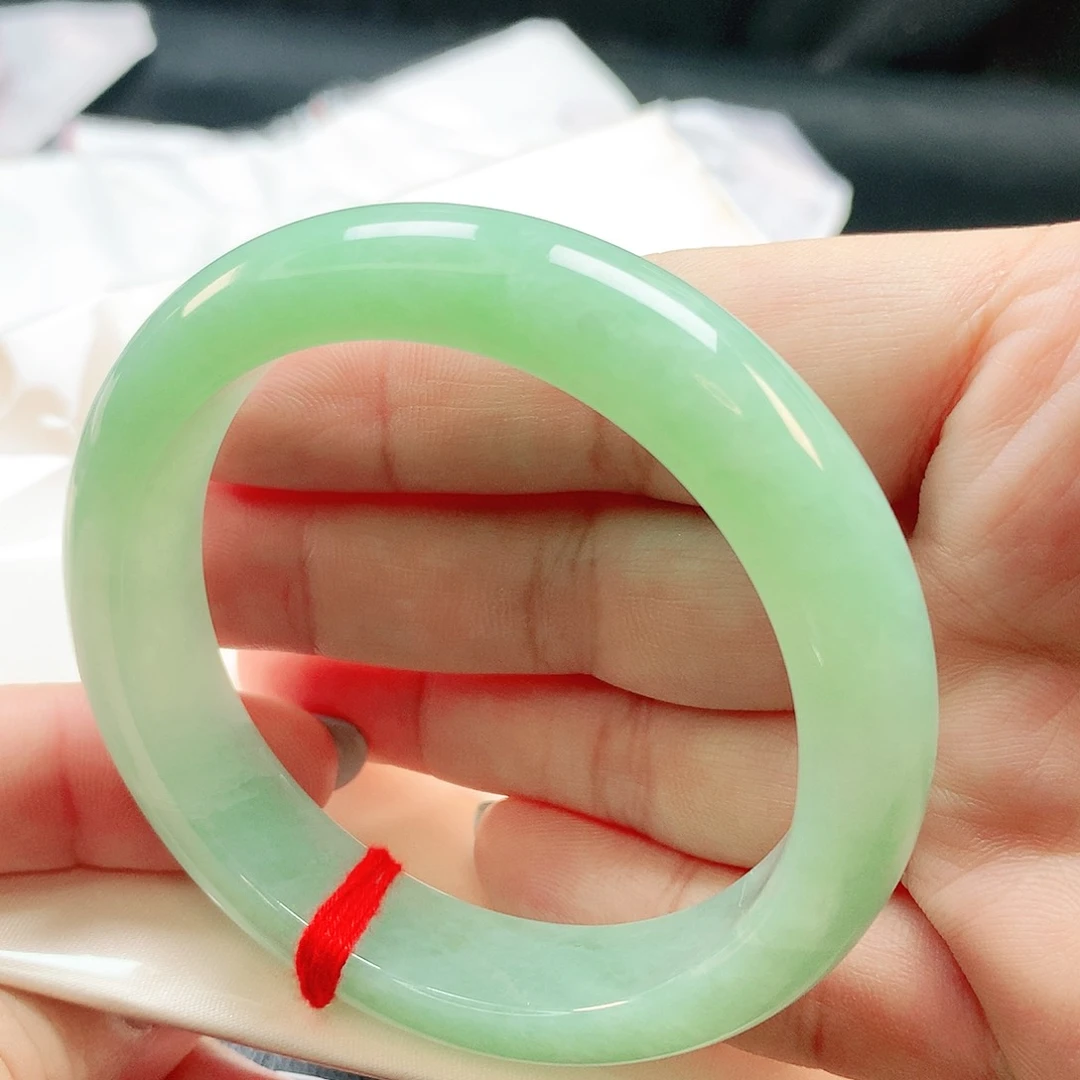 未镶嵌手镯翡翠正圈2409