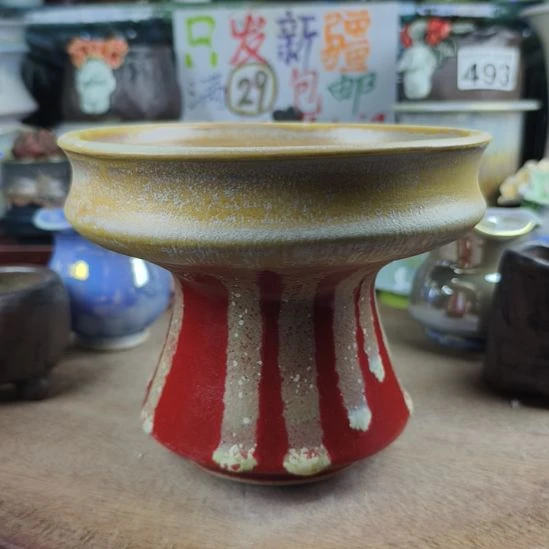 景德镇手工高温陶瓷：内口15高14