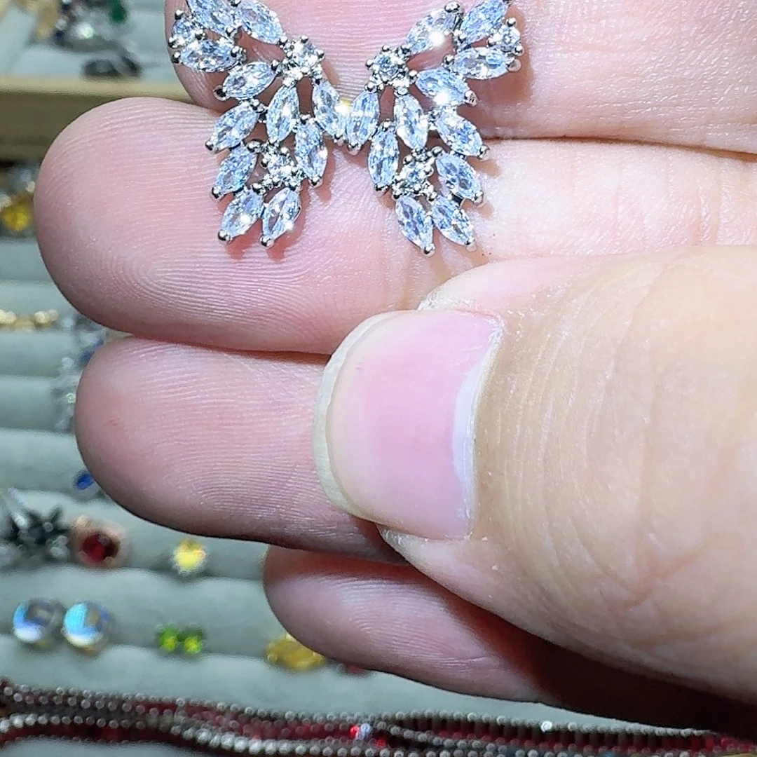 托帕石戒指银S925镶嵌