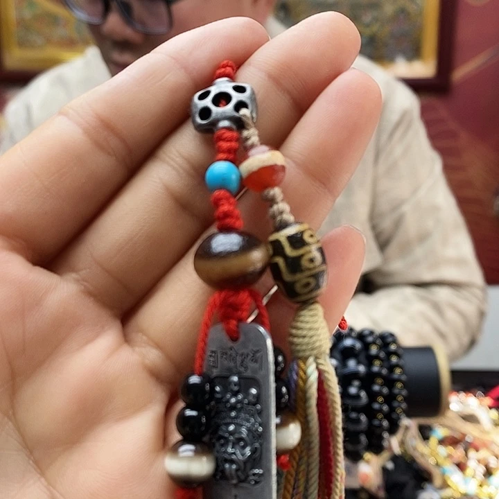 玛瑙/玉髓合金颈饰
