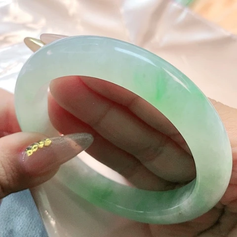 未镶嵌手镯翡翠0165