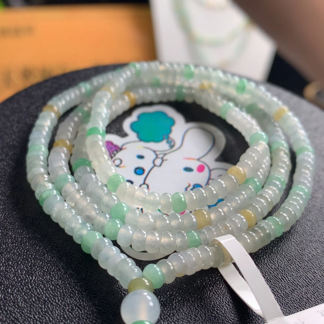 翡翠未镶嵌手链卡4