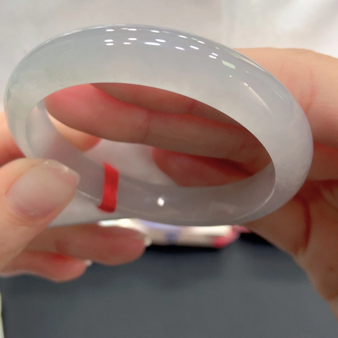 翡翠未镶嵌手镯贵妃23