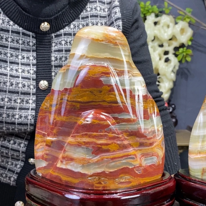石材精品古青石摆件