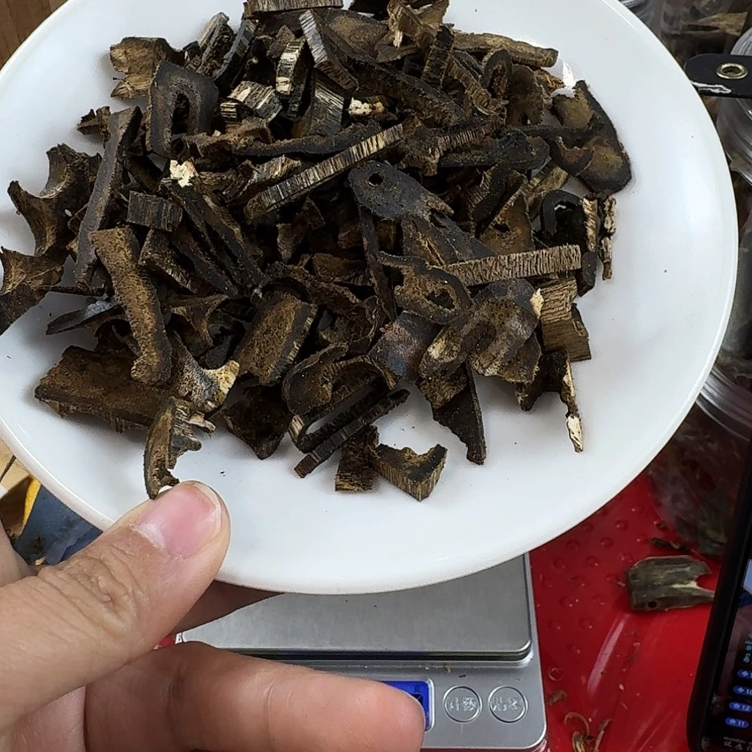 香料绿奇楠乌身圆叶边角料30克