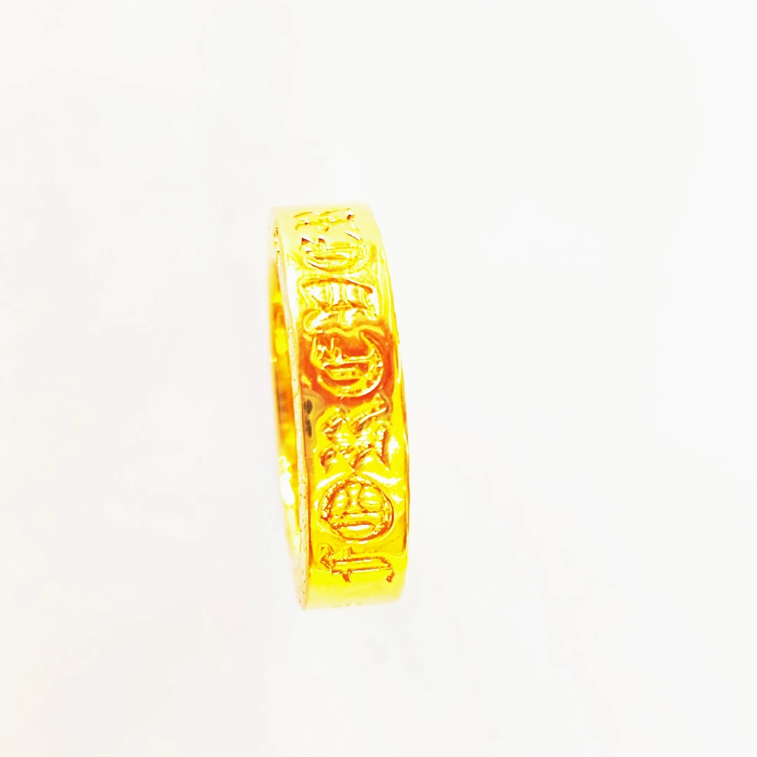 足银戒指 克L心戒指