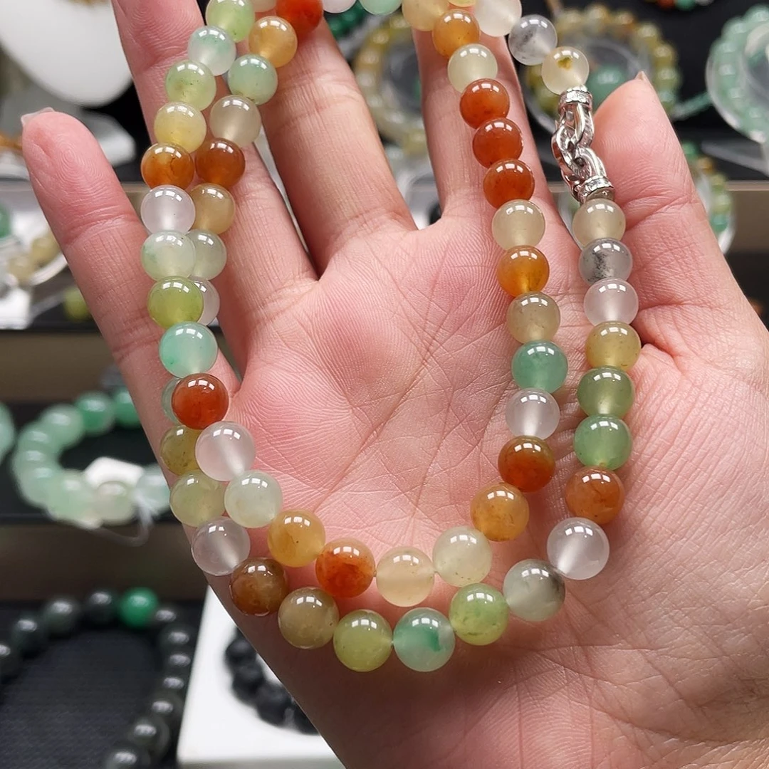 悠***呦石英质玉未镶嵌手链