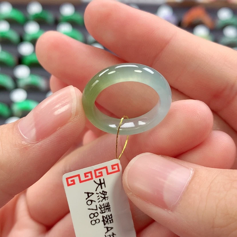 【闪购商品】未镶嵌戒指翡翠9号