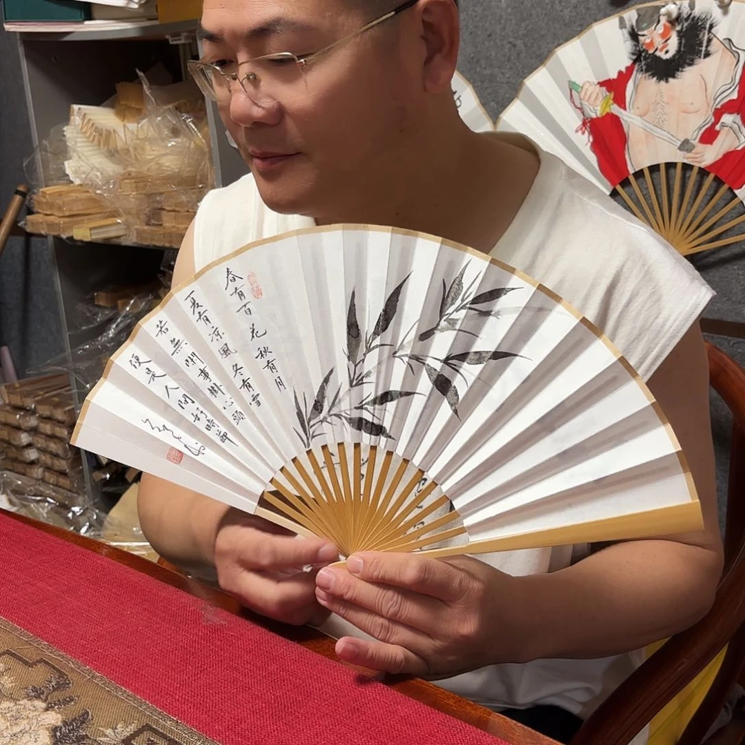书法手写手绘作品7寸玉竹春有百花