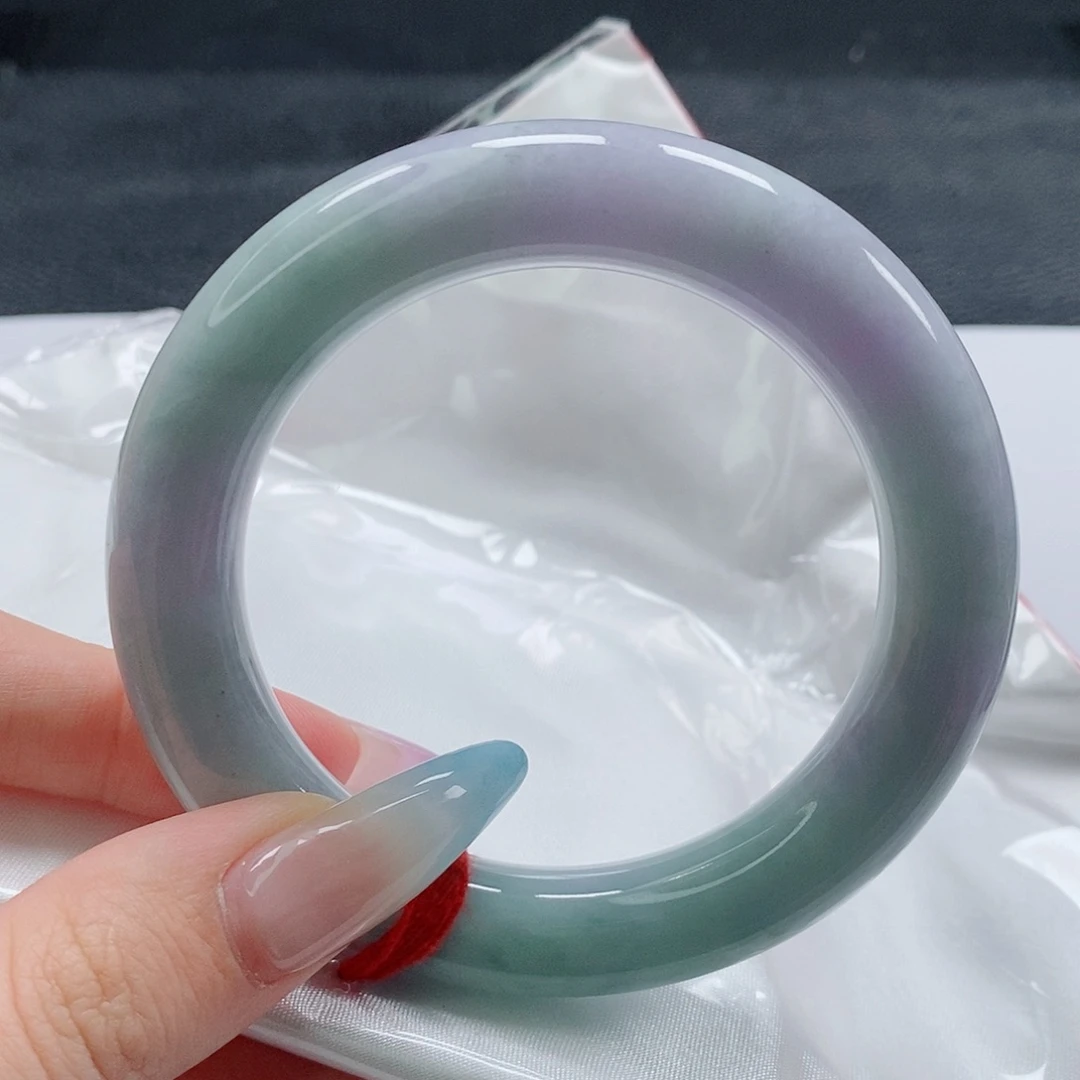 【闪购商品】未镶嵌手镯（圆镯）翡翠441号