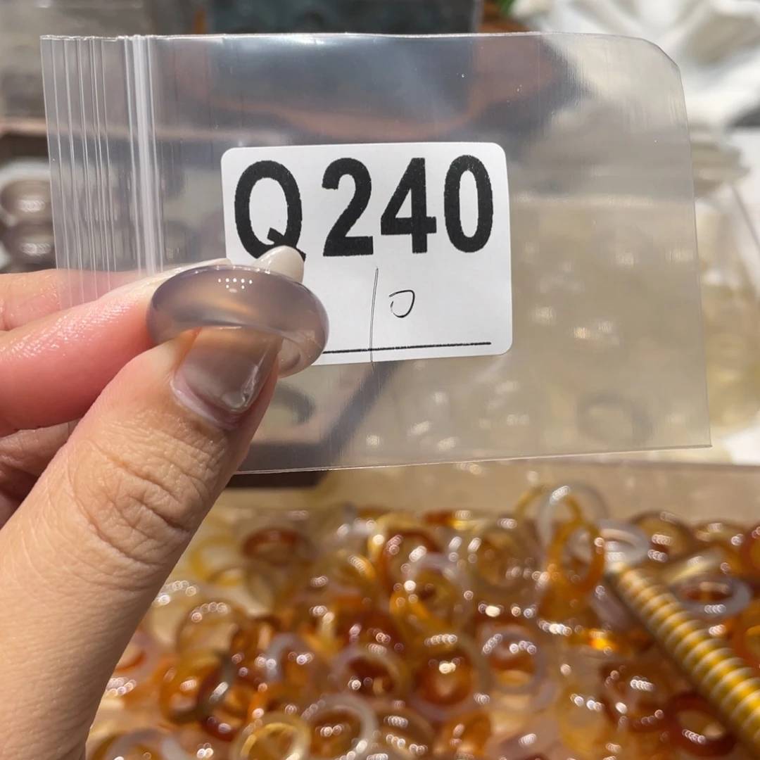 玛瑙/玉髓未镶嵌戒指240