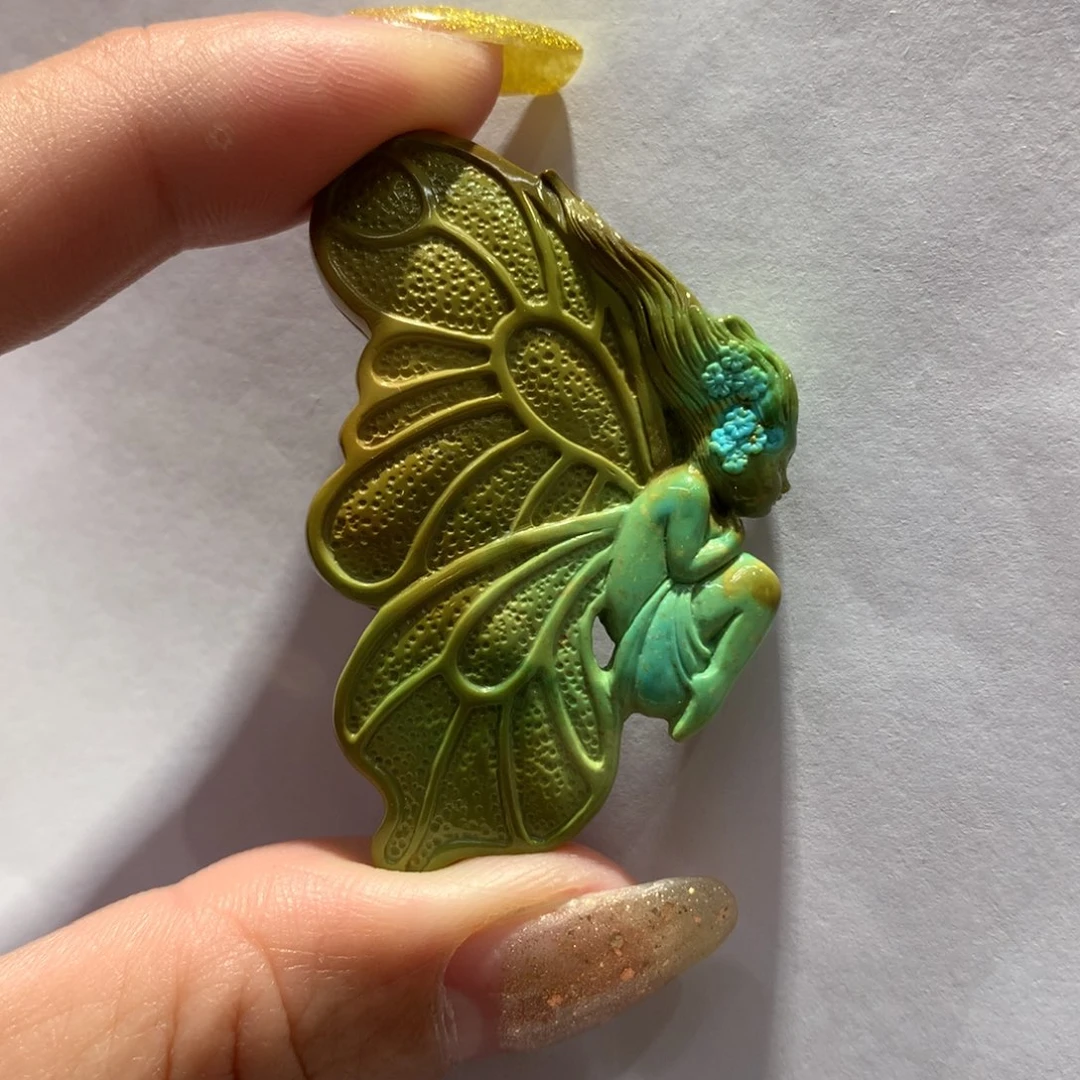 未镶嵌绿松石吊坠