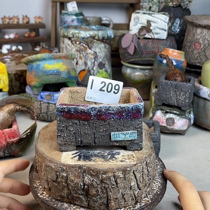 开播福利 陶瓷花盆 默认微次