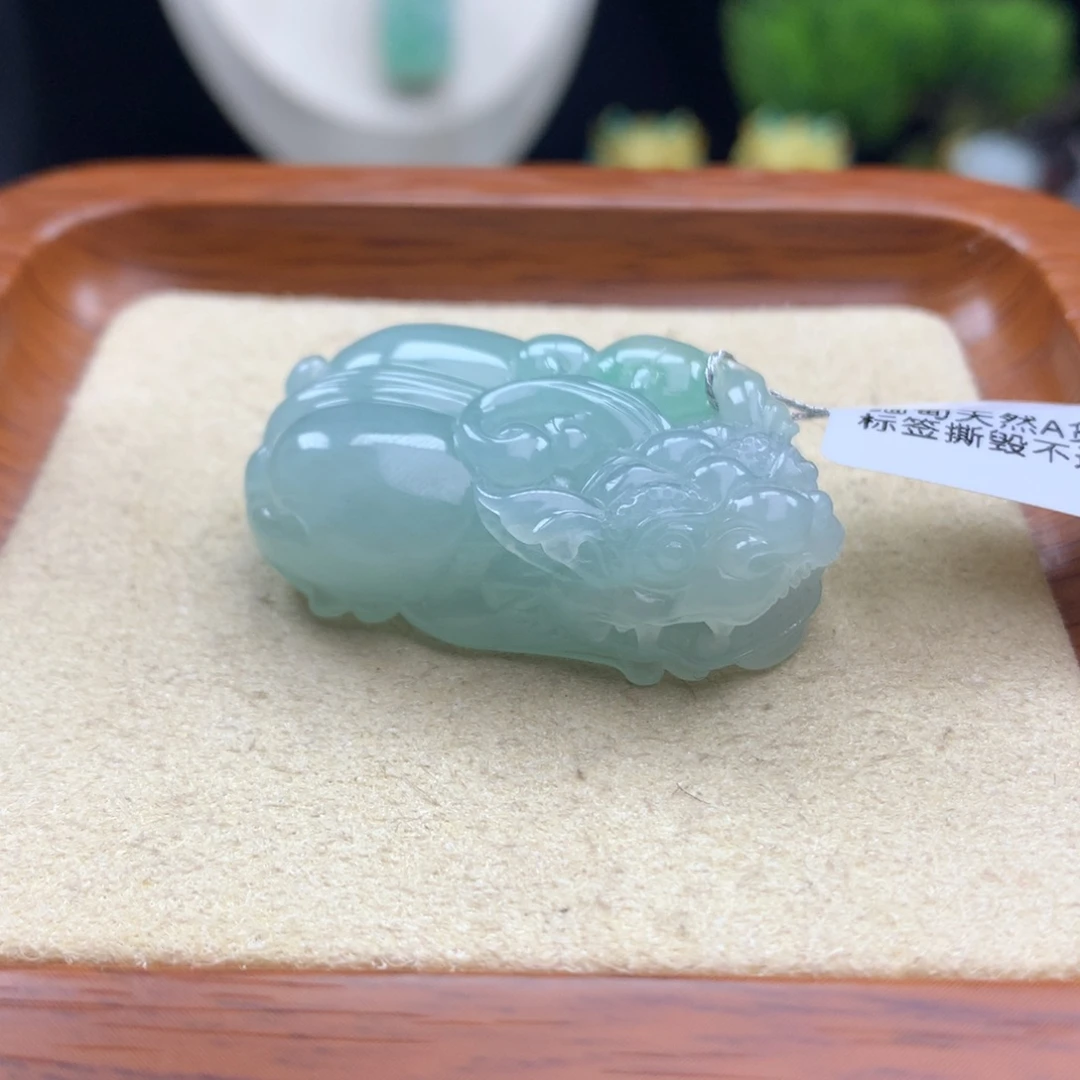 翡翠未镶嵌颈饰21