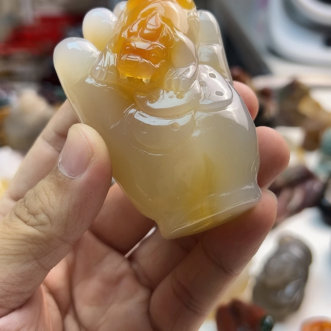 玛瑙/玉髓未镶嵌颈饰