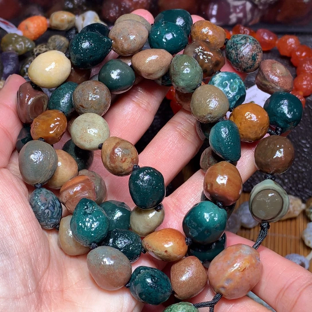 未镶嵌玛瑙/玉髓珠宝半成品