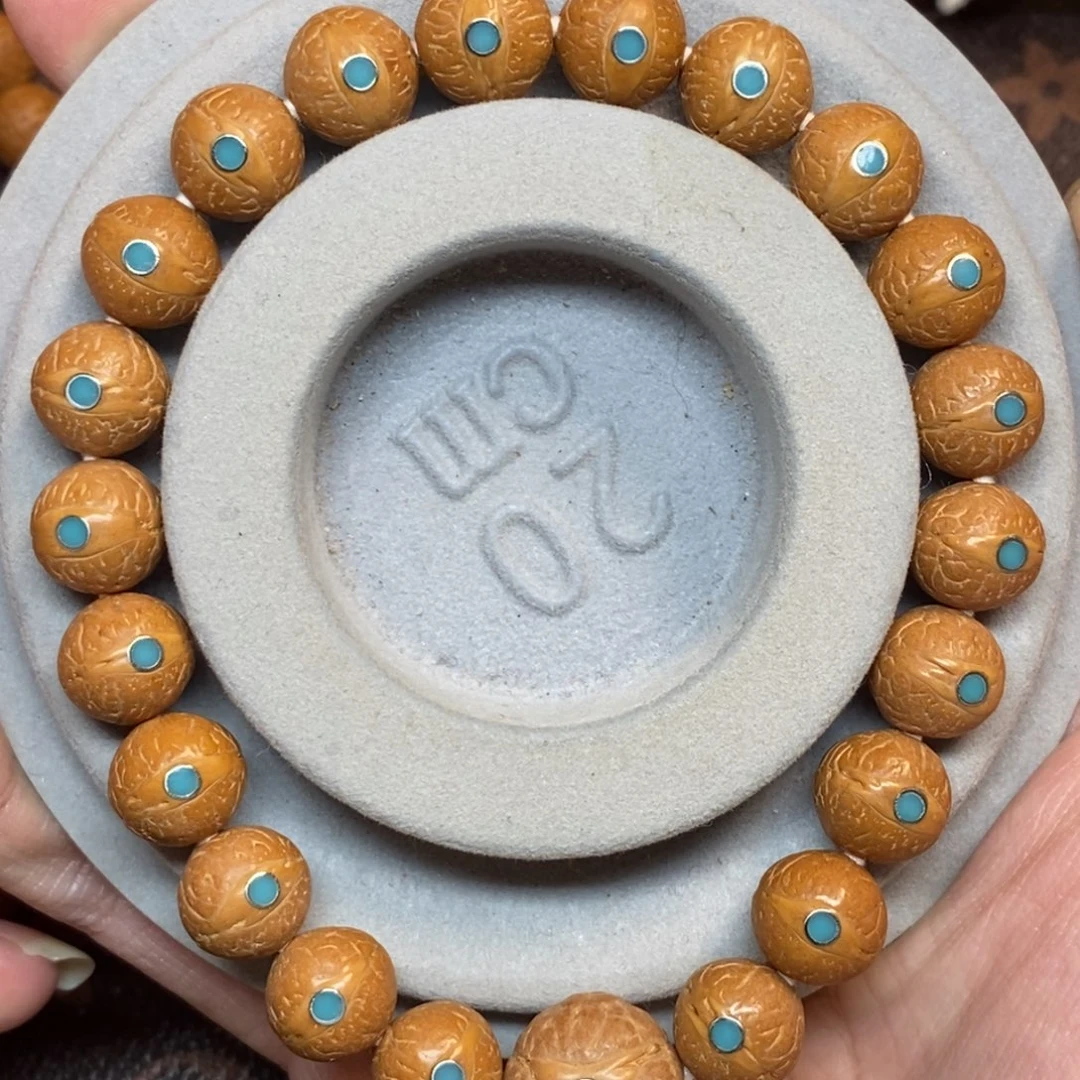 凤眼菩提手串11.5精挑镶嵌款凤眼菩提