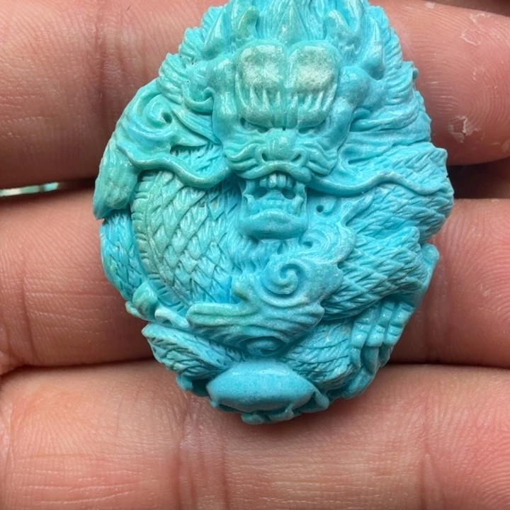 绿松石未镶嵌珠宝半成品