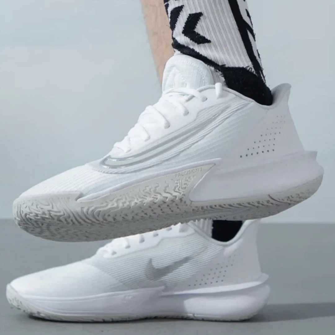 【断码孤品】Nike Precision 7 室内室外 网布 防滑耐磨 低帮篮球鞋