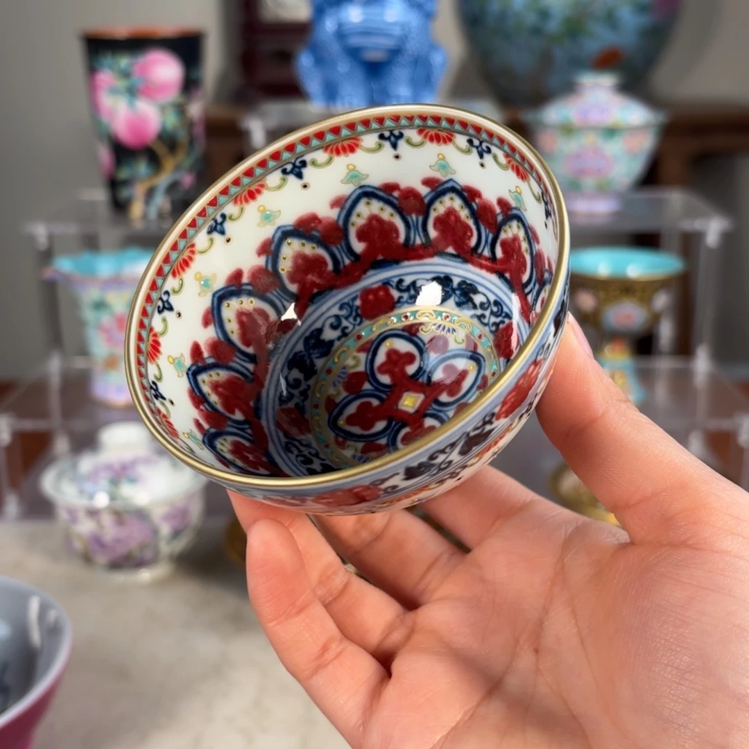 纯手工手绘 高端茶器