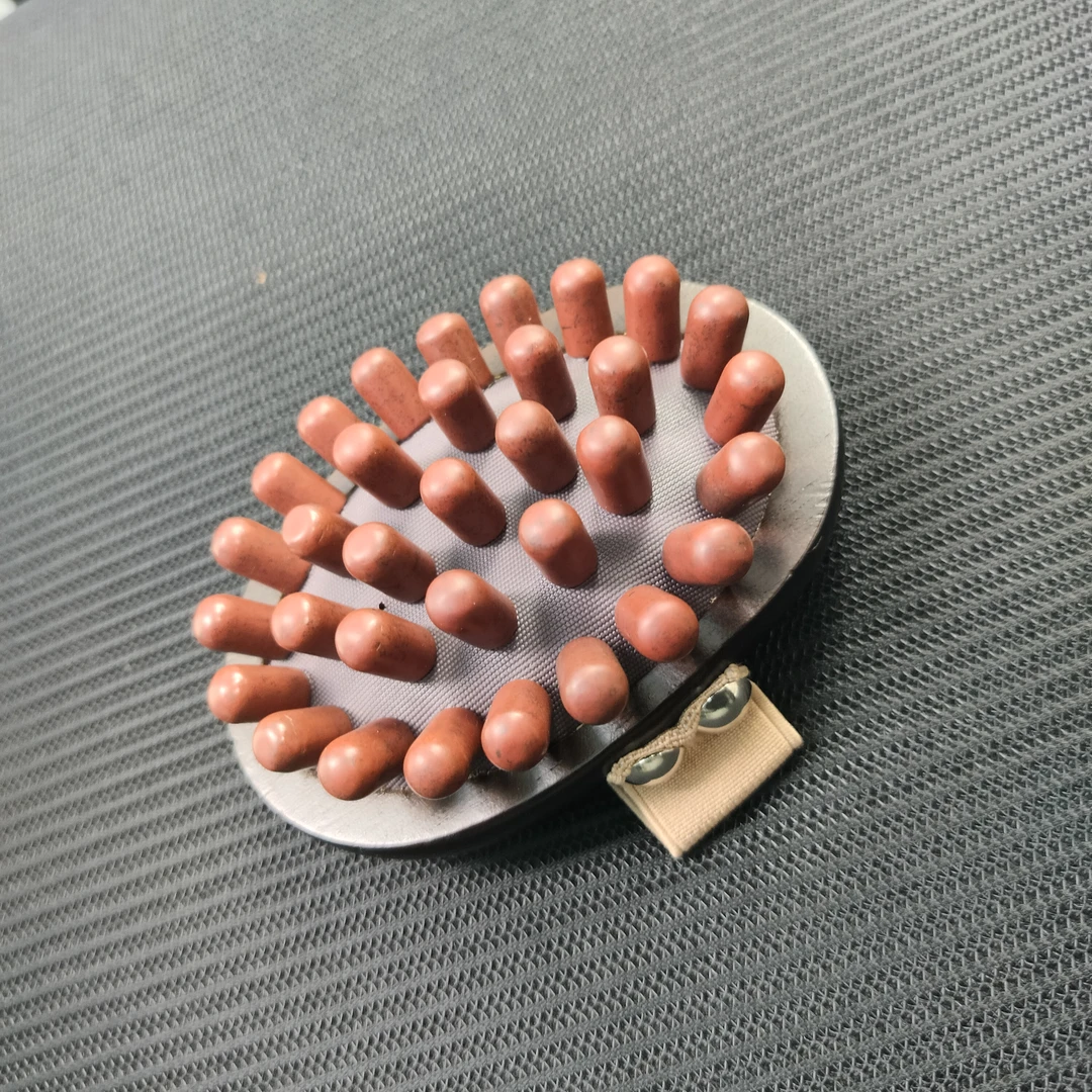 带脉刷--天然泗水砭石按摩拍