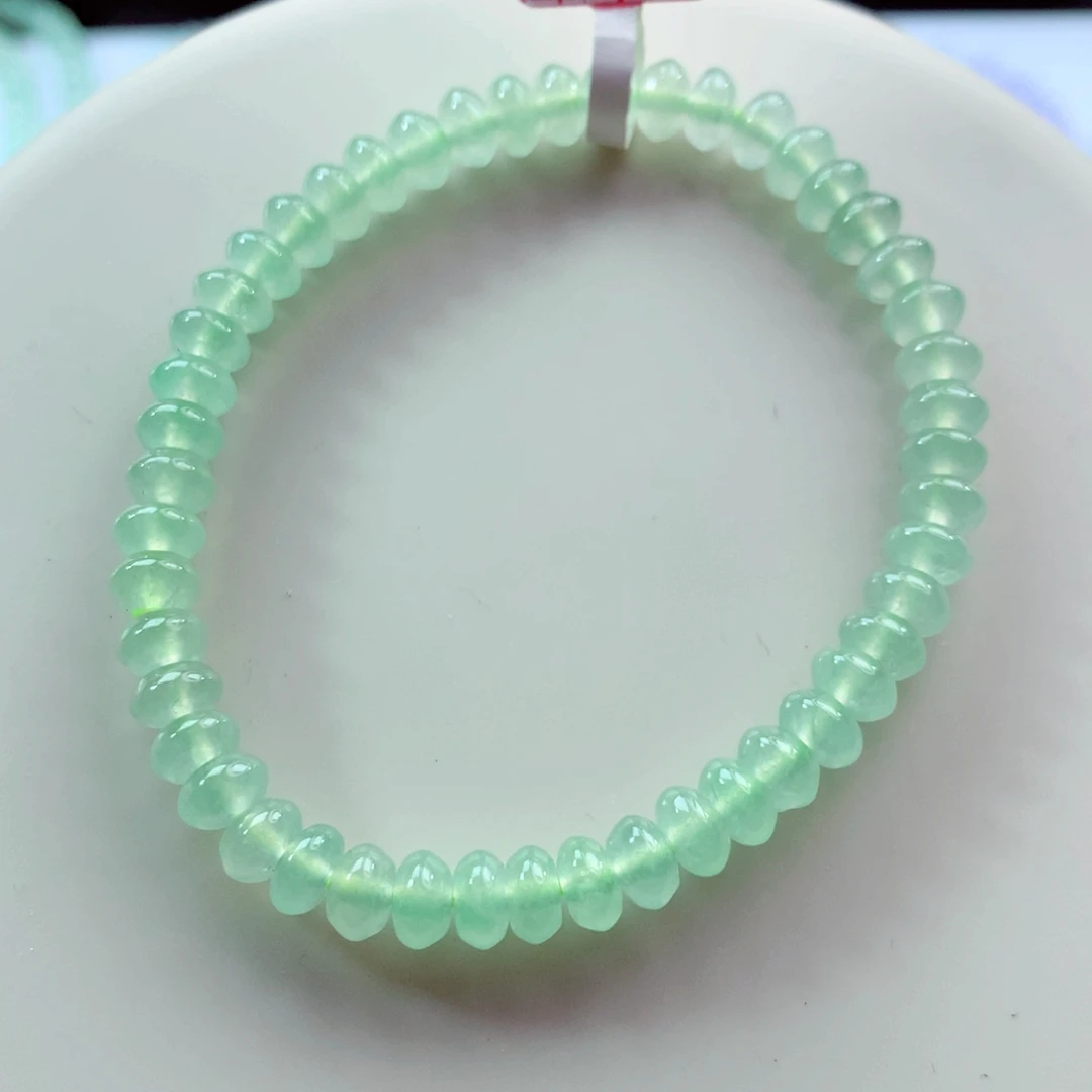 翡翠未镶嵌手链卡6