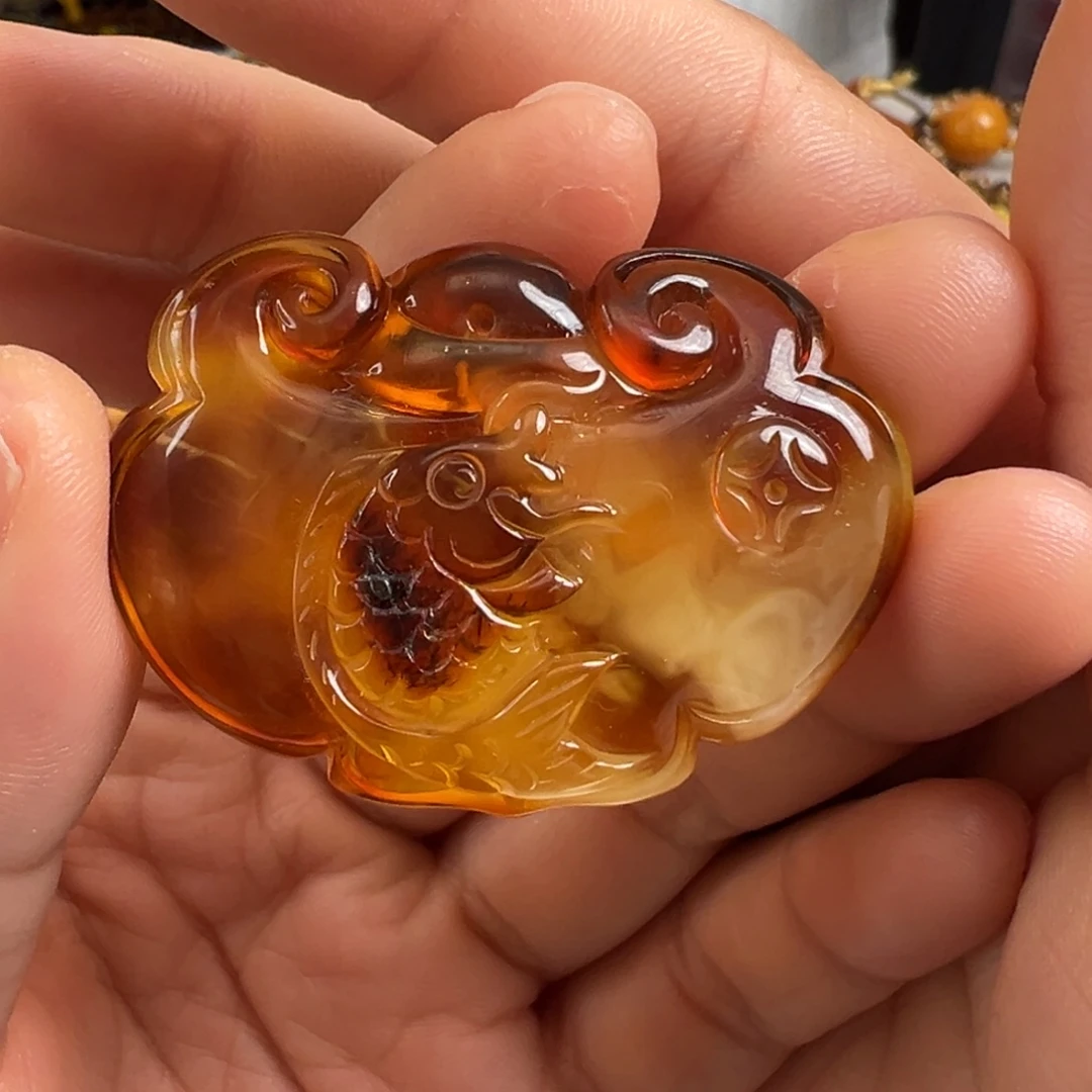 蜜蜡未镶嵌裸石琥珀