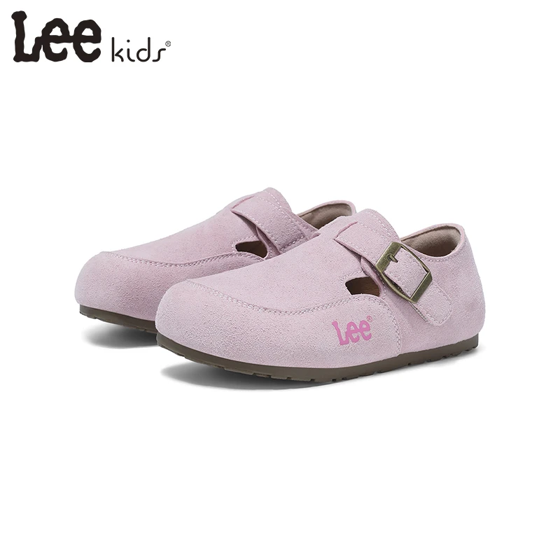 Leekids新款童鞋春秋女童休闲鞋男童耐磨运动鞋舒适公主儿童童鞋