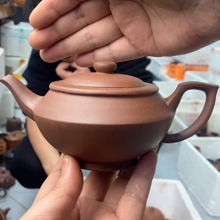 紫砂茶壶黄龙山紫砂手工制作