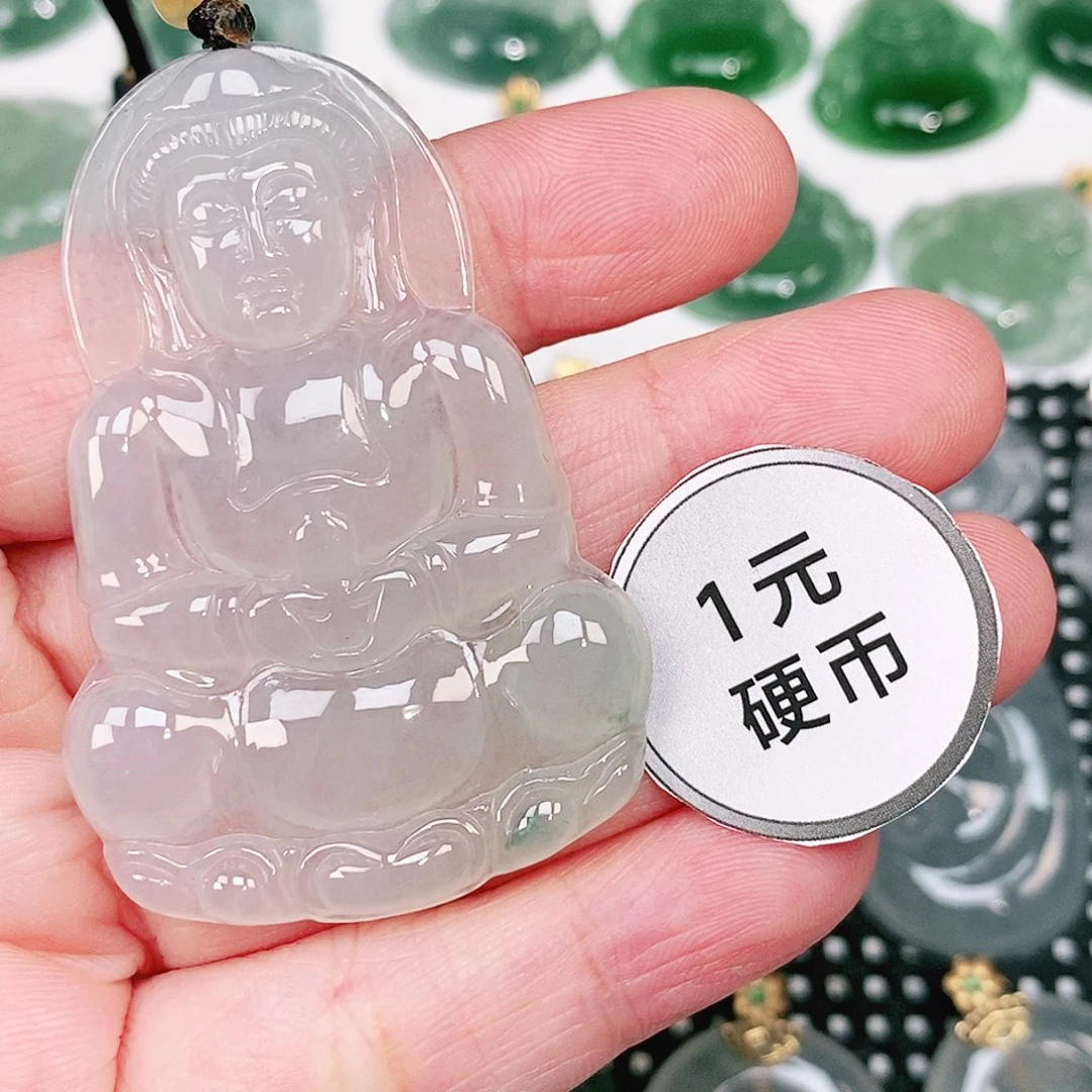 翡翠未镶嵌颈饰吊坠
