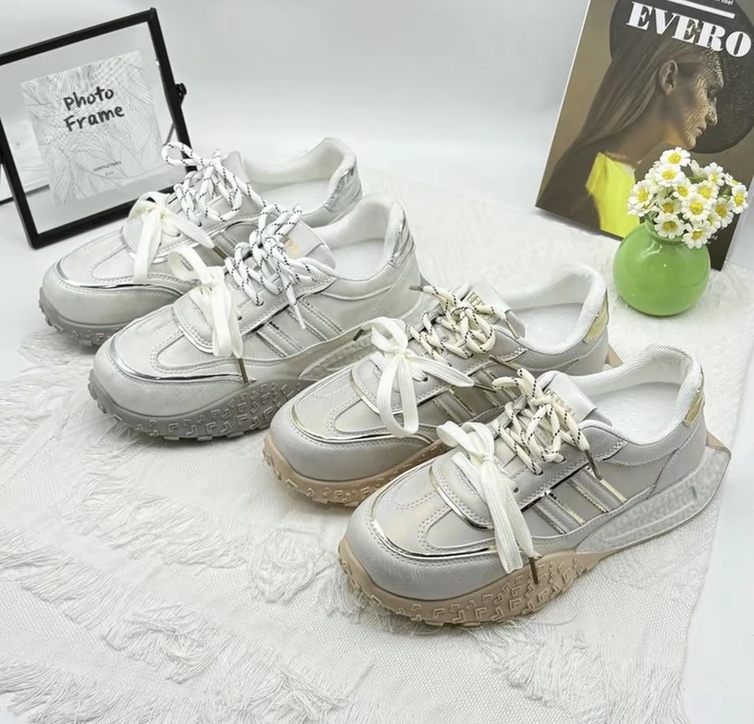 【B1】新款百搭时尚德迅鞋休闲学生鞋子软底厚底低帮韩版时尚潮流