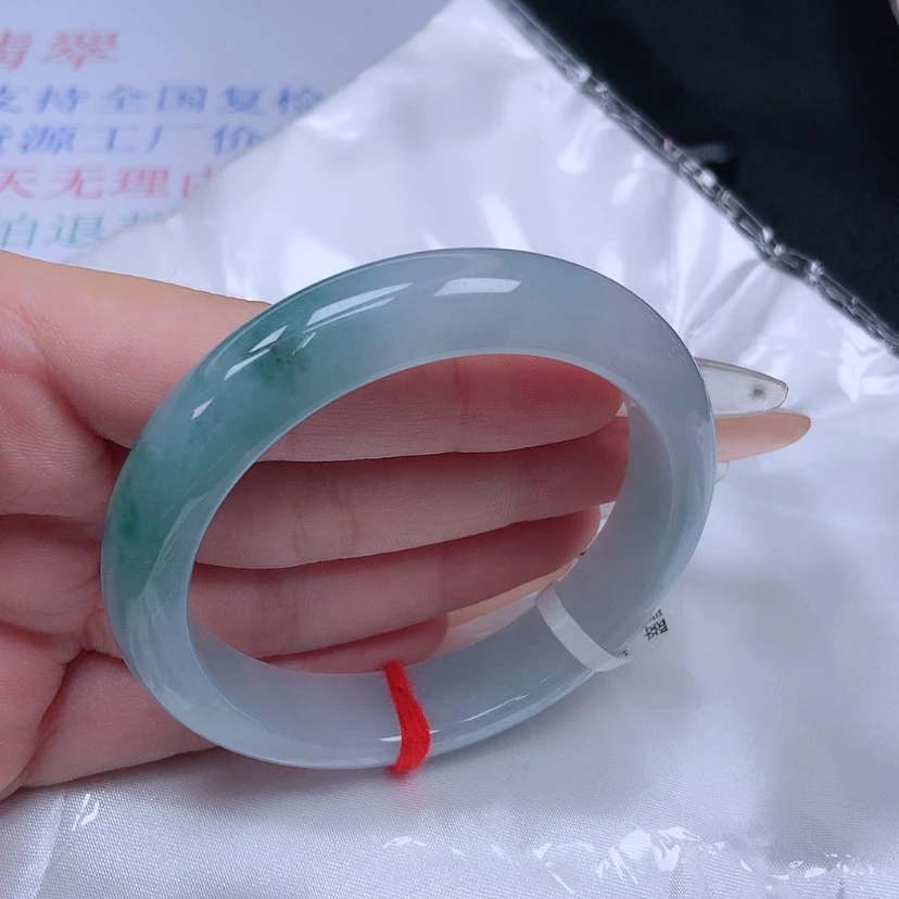 【闪购商品】未镶嵌手镯翡翠53-54圈口