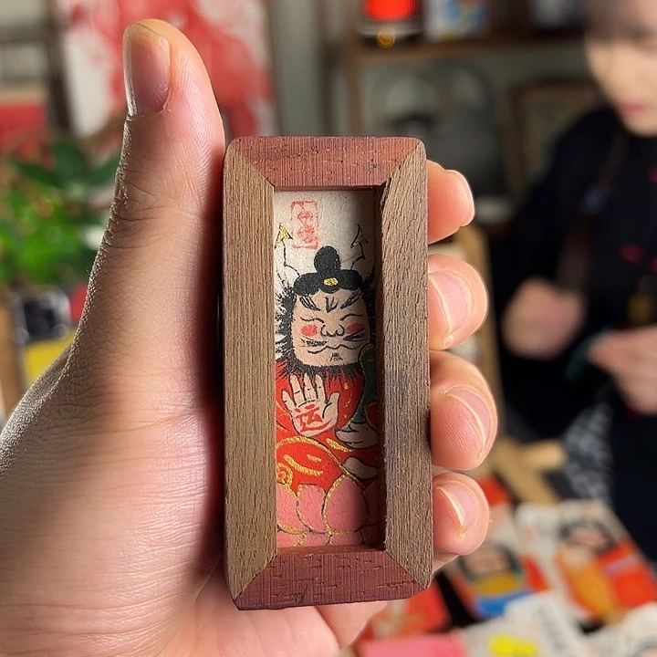 9***9纯手绘钟馗文创画