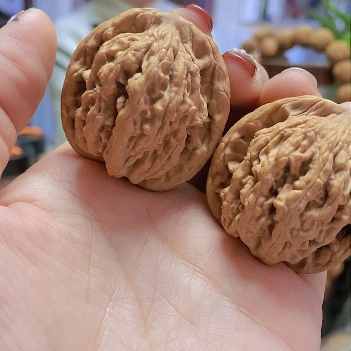 【闪购商品】文玩核桃把件40虎头