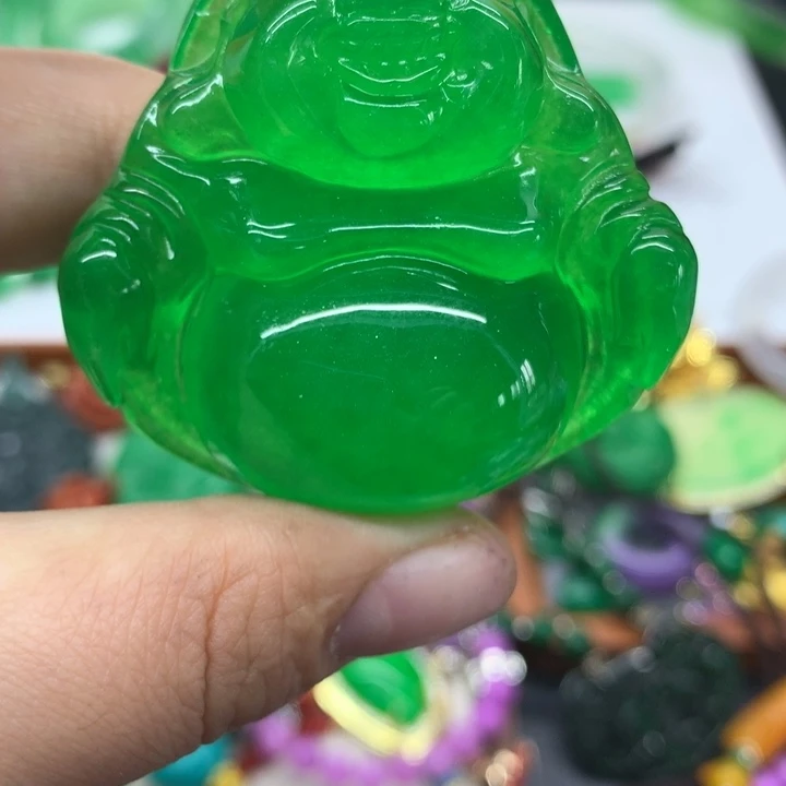 颈饰未镶嵌翡翠吊坠