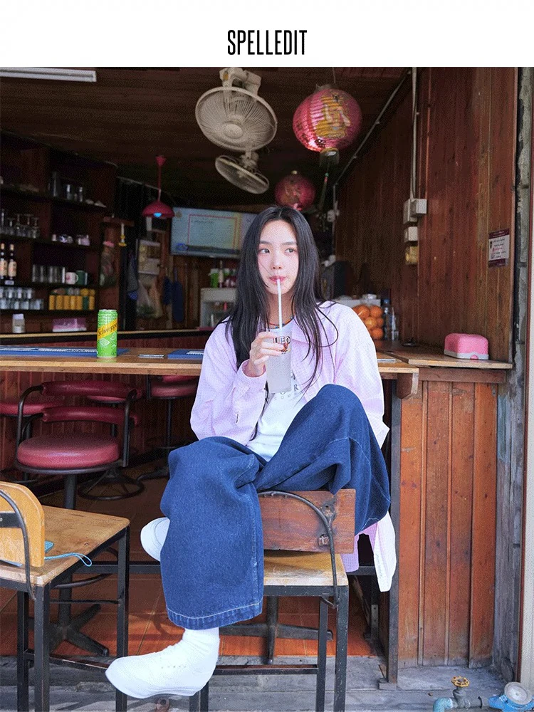 Spelledit 25春季格纹衬衫/（n0退）