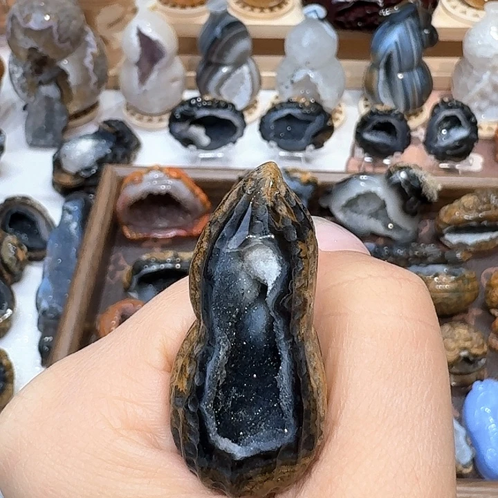 未镶嵌大型摆件（非配饰）水晶好事要花生