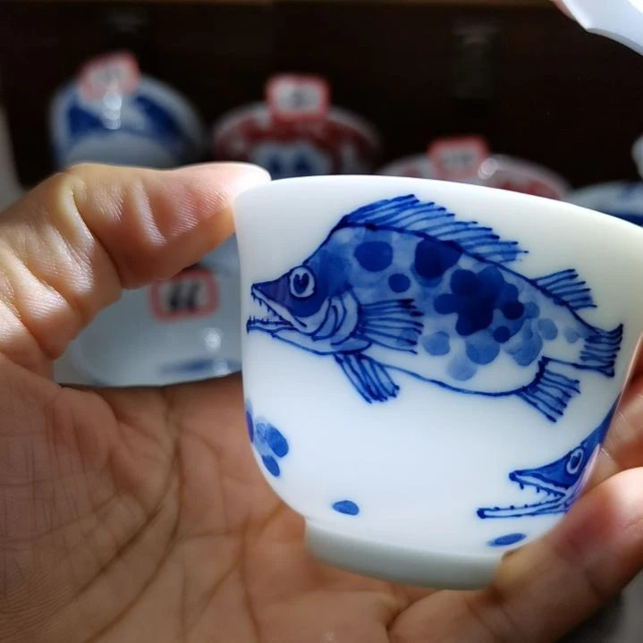 杯张学鸿老师青花