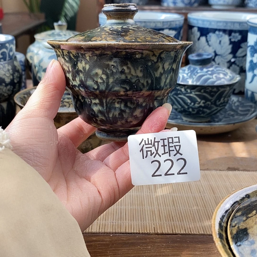娟*好手工手绘青花陶瓷