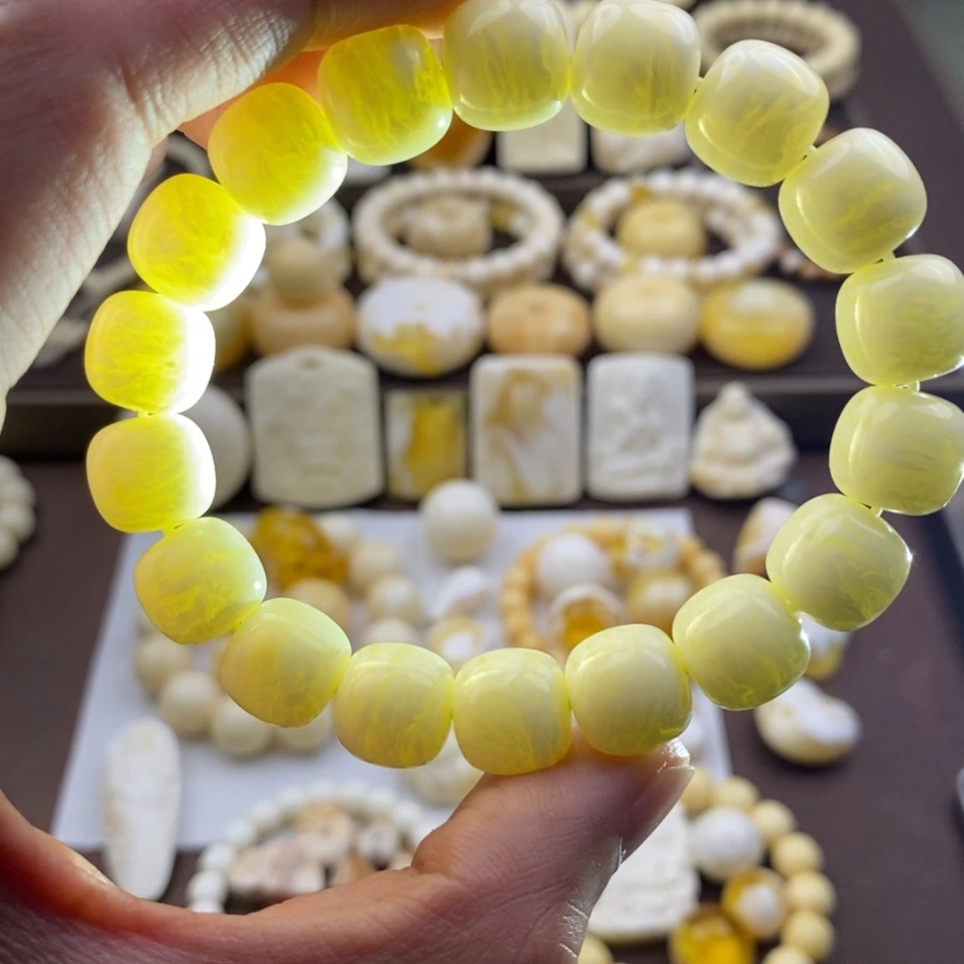 琥珀裸石未镶嵌蜜蜡蜜蜡吊坠项链