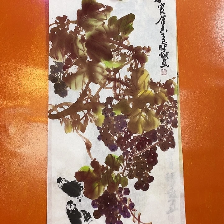 国画张圣敏先生纯手绘作品
