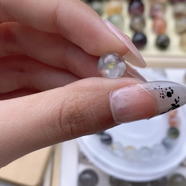 水晶颈饰未镶嵌㤅*打孔no退换