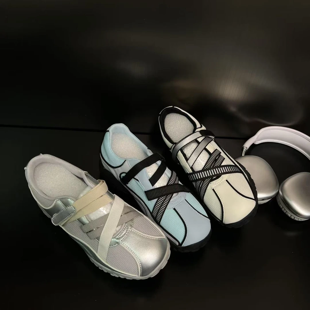 【薄荷海】厚底芭蕾舞鞋女2025夏季新款舒适百搭玛丽珍鞋潮3076-2