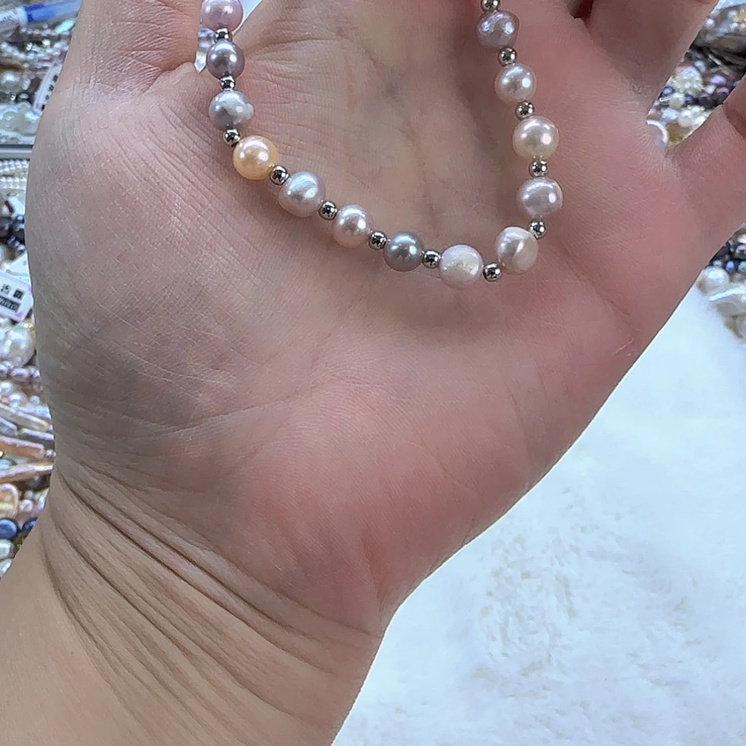 银S925镶嵌472淡水珍珠