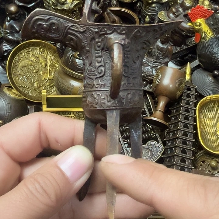 顺顺利利，铜器摆件