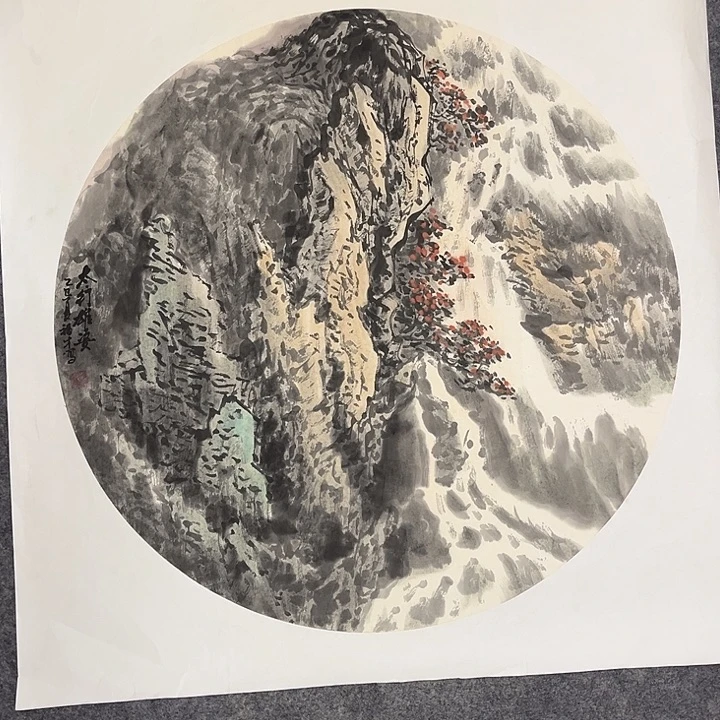 国画山水画作品欣赏