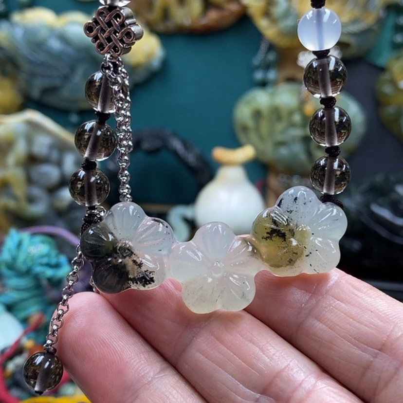 【闪购商品】蛇纹石玉未镶嵌吊坠