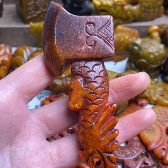 蛇纹石玉未镶嵌颈饰75