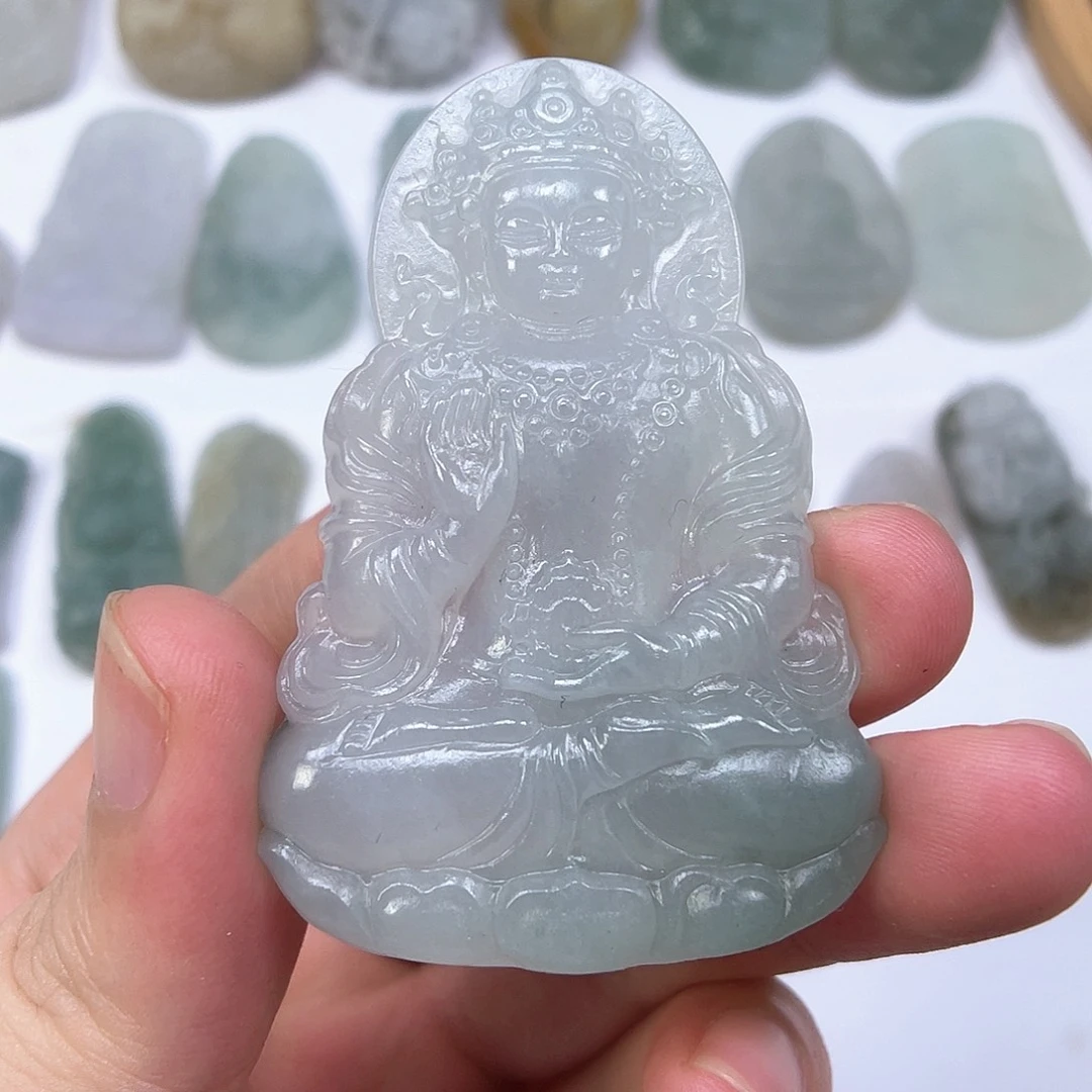 定制翡翠未镶嵌度母