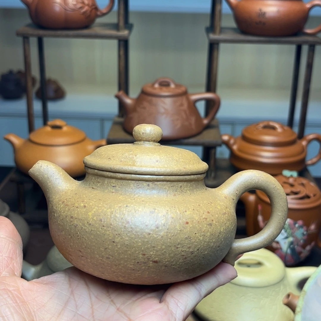 老***谢紫砂茶壶手工制作原矿紫砂